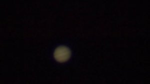 Jupiter through a SkyWatcher 150mm Telescope 240x July 15th 2011