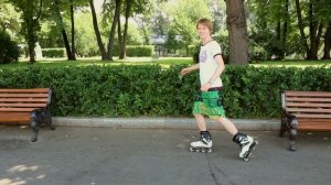 Лунная походка | Школа роликов RollerLine Роллерлайн в Москве