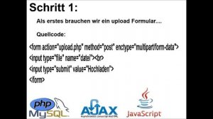 PHP-TOTAL.com Upload script tutorial deutsch PHP