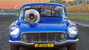 2JZ-GTE  1000 лошадиных сил 1965 Honda S600 Rising Force