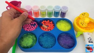 Oddly Satisfying l 6 Balls FROM 6 Color And Toys ASMR Rainbow Beads & Cutting ASMR