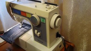 Sewing machine Швейная машина Necchi 559 Намотка нитки.