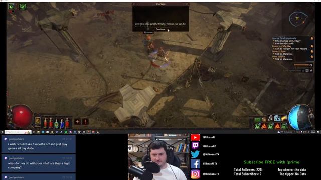 Maps or bust! Igniting my way to endgame. !discord смотреть онлайн