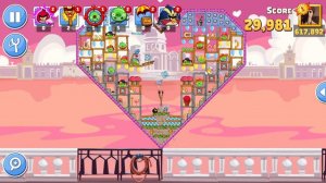 Angry Birds Friends. CuPigs in Venice (11.02.2021). All levels 3 stars. Passage from Sergey Fetisov