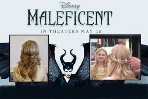 Прическа Авроры из фильма "Малефисента" ♥  Aurora's Hairstyles from Maleficent