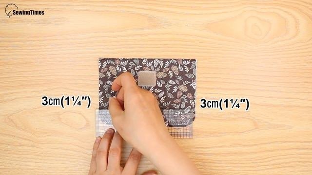 EASY DIY MINI POUCH | No Zipper Small Pouch Sewing Tutorial [sewingtimes]