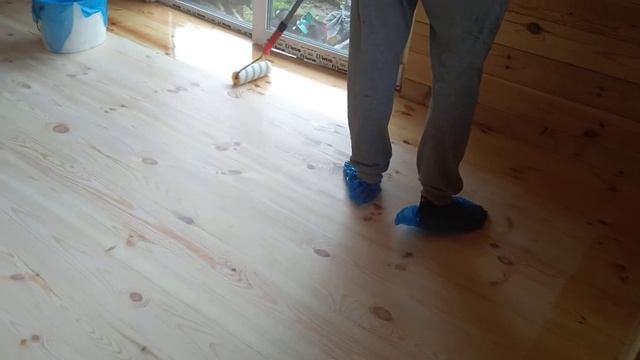 Покрытие лаком дощатого пола смотреть онлайн