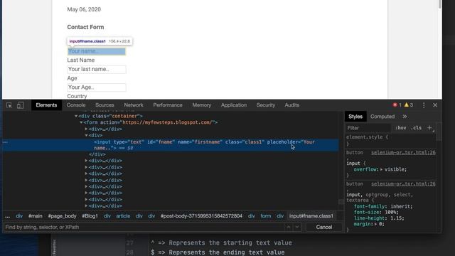 General Concept of CSS Selector - Advanced CSS Selectors for Selenium Automation (Part 1)