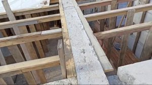 7 Монтаж Опалубки для межэтажного перекрытия (Газобетон)