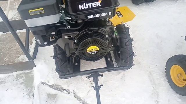 Обзор Мотоблока Huter MK-9500 смотреть онлайн