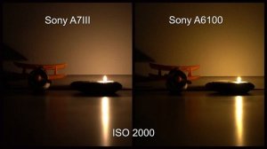 ISO Performance Test in Low Light - Sony A7III vs. Sony A6100 - Full Frame vs. APS-C