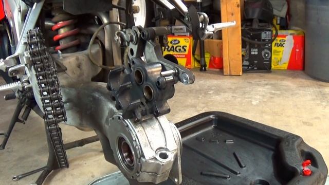 Rear Brake Full Service for Motorcycles: Honda VFR750F смотреть онлайн