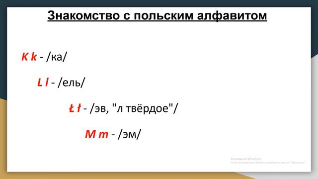 Польский язык для начинающих  | Уроки польского языка | Урок 1