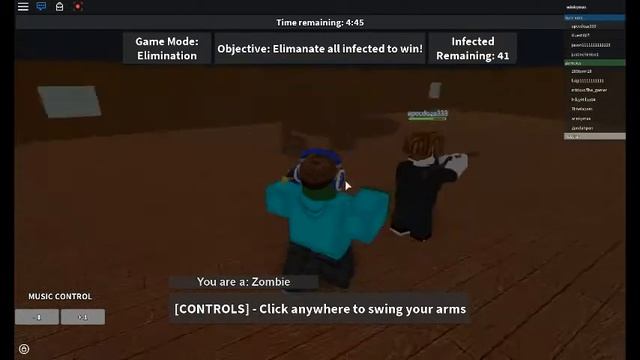 ATTACK ZOMBIES/Left 4 survival/Roblox смотреть онлайн