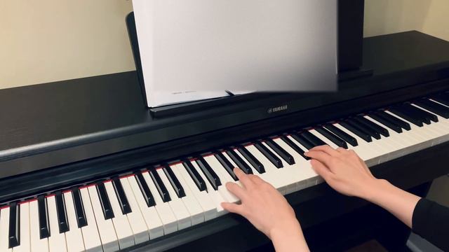 Brahms Lullaby - Alfred's Basic Adult Piano Level 2 (P.32) | Yamaha YDP-164 смотреть онлайн