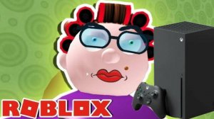 Спидран по игре 🎮Roblox Сбегите из бабушкиного дома, Бобби!🎮 на xbox series x