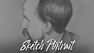 По мотивам И.Е.Репина портрет П.П.Чистякова (Portrait of P.P. Chistyakov)| Sketch Portrait