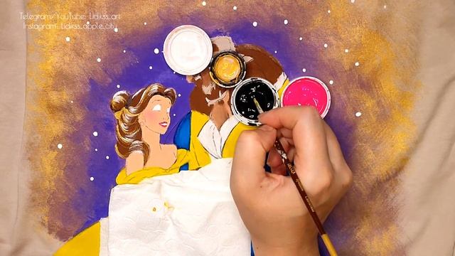 Рисунок на футболке своими руками. 2 дня рисования за 30 минут. ? Two days drawing in 30 minutes. смотреть онлайн