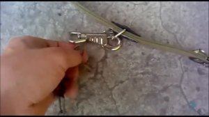 Как прикрепить ошейник к цепи