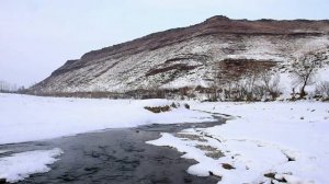 Журчит речка в зимний день / Звуки природы для вашего отдыха, крепкого сна и медитации