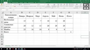 MS Excel 1