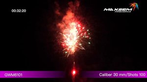 GWM6101 GLAMOUR NIGHT  1,2"х100 батарея салютов