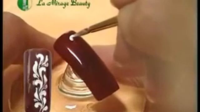 Миниатюрная роспись ногтей. Часть 7