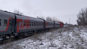 Пассажирский поезд Нижний Новгород - Новороссийск.