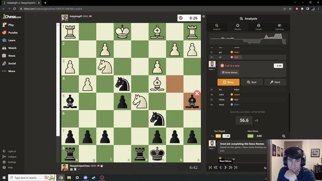 Chess Knight Rook checkmate 2/17/2023 смотреть онлайн