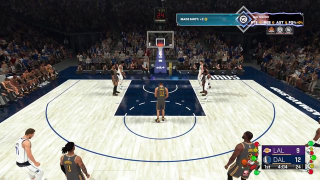 NBA 2023 ПК стрим #3 Новичок в NBA (карьера)