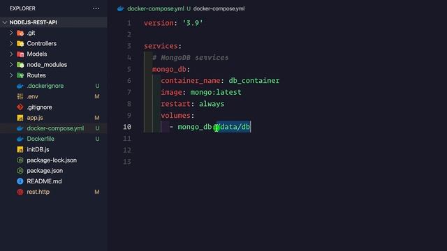 How to dockerize NodeJS and MongoDB application using docker-compose смотреть онлайн