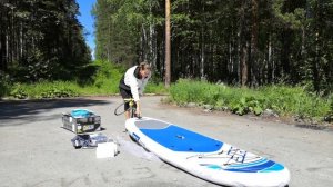 Распаковка Сапборд Bestway Oceana!