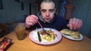 МУКБАНГ/АСМР ПЕРЦЫ ФАРШИРОВАННЫЕ/ КАРТОШКА ЖАРЕНАЯ/ СВЕКЛА/ САМСА/ КЕТЧУП/EATING/ASMR/Mukbang#439
