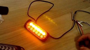 Габаритные сигнальные огни, 2шт 12-24V