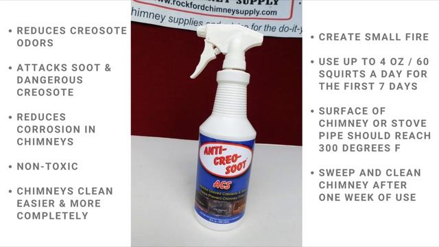 Chimney Creosote Cleaners Product Overview смотреть онлайн