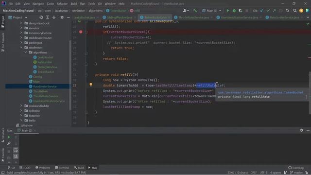 Rate Limiter Low & High Level Design & Implementation | Token Bucket & Sliding Window Algorithms