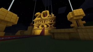 20th Century Fox Logo Minecraft in Destroyed