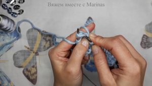 Ёлочный шар спицами МК. Новогоднее украшение своими руками