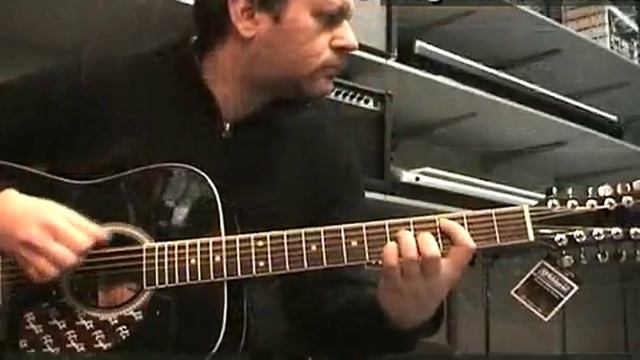 Акустическая гитара FLIGHT W 12701/12 BK смотреть онлайн