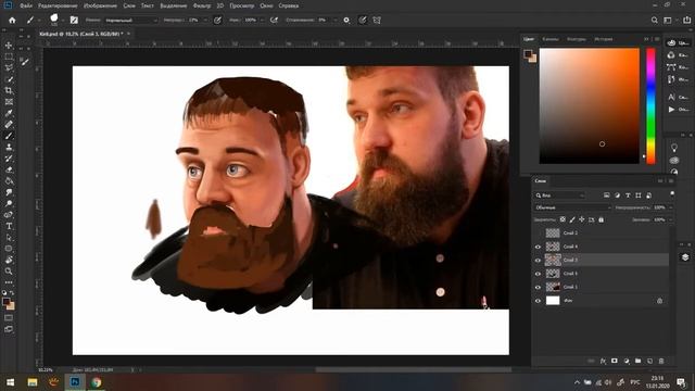 Русую Кирилла Сарычева (KIRILL SARYCHEV)