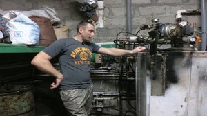 Котел на отработке на основе дизельной горелки не требующий чистки . 5 лет эксплуатации.