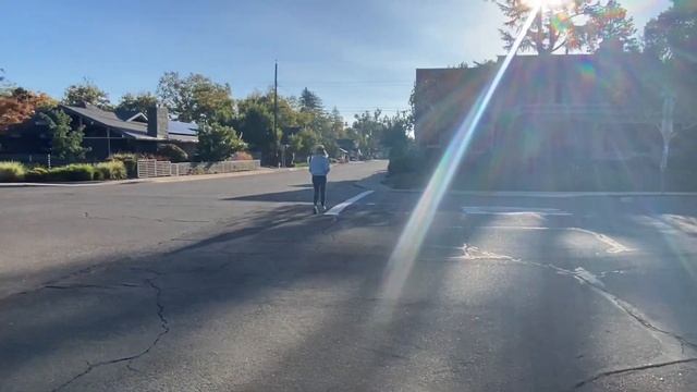 Красивая лошадь и прогулка по городу смотреть онлайн