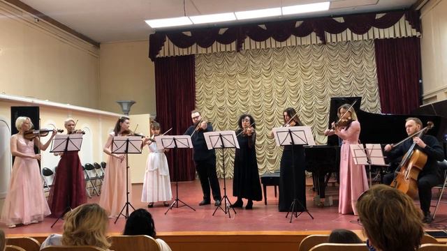 П. Чайковский. Элегия из серенады для струнного оркестра. Исполняет ансамбль Con Anima. смотреть онлайн