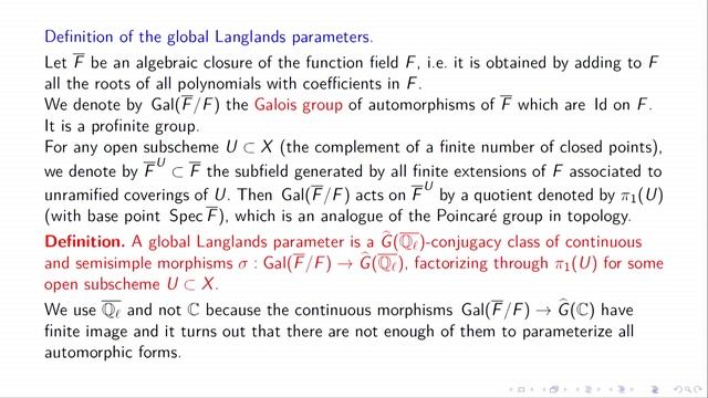 Global Langlands parameterization and shtukas for reductive groups – Vincent Lafforgue – ICM2018 смотреть онлайн