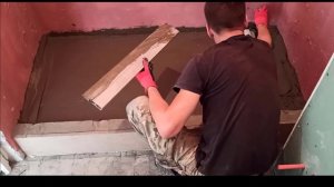 #ремонт #отделка #душевойподдон ДУШЕВОЙ ПОДДОН из ПЛИТКИ за 10 минут! СВОИМИ РУКАМИ☝мой опыт.