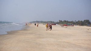 Гоа. Пляж Бенаулим.