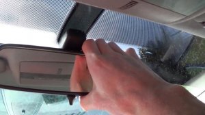 Removing the Rear View Mirror Opel Corsa D