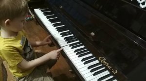 #2 Первые уроки музыки с ребёнком 4 года. Урок №2. Сказка про нотки "Музыкальный огородик". Октавы.