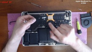 Apple MacBook Pro 13 Late 2013 A1502 разборка , мини обзор , замена термопасты