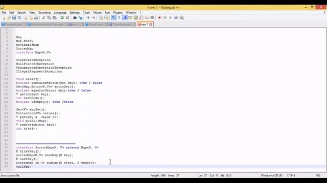 Map Interface in Java смотреть онлайн
